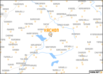 map of Kach\