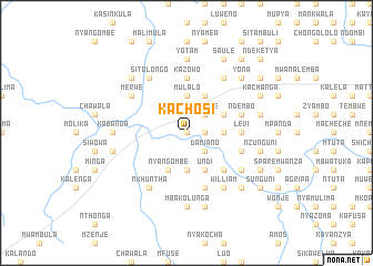 map of Kachosi