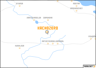 map of Kachozero