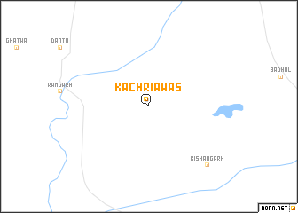 map of Kachriāwās