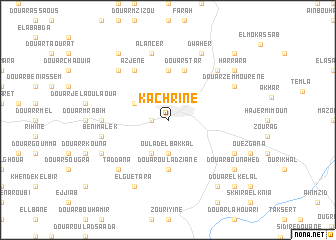 map of Kachrine