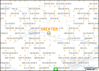 map of Kachtem