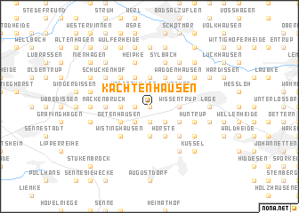 map of Kachtenhausen