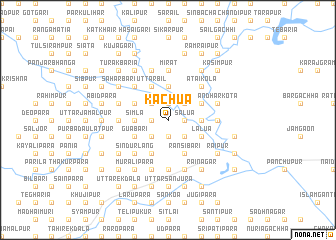 map of Kachua