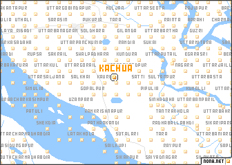 map of Kachua