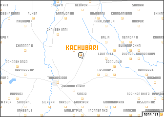 map of Kachubāri