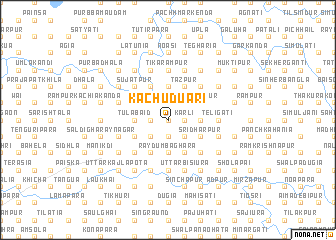 map of Kachuduāri