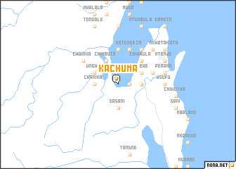 map of Kachuma