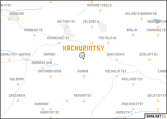 map of Kachurintsy