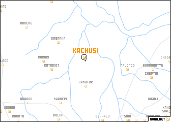 map of Kachusi