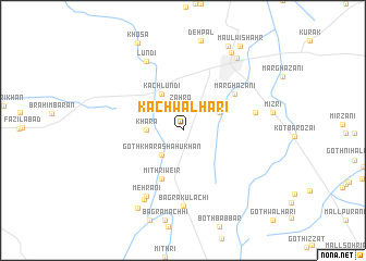 map of Kach Wālhari