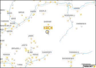 map of Kach