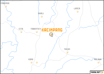 map of Kacimpang