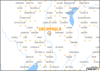 map of Kacimphula