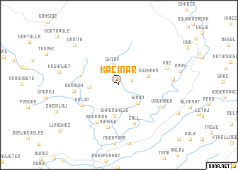 map of Kaçinar