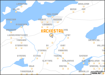 map of Käckestad