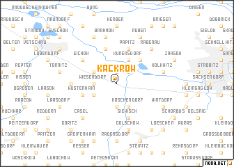 map of Kackrow