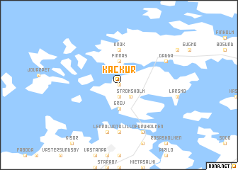 map of Kackur