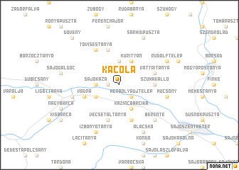 map of Kacola