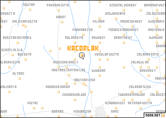 map of Kacorlak