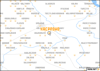 map of Kacprowo