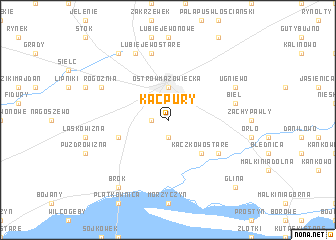 map of Kacpury