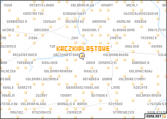 map of Kaczki Plastowe