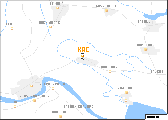 map of Kać