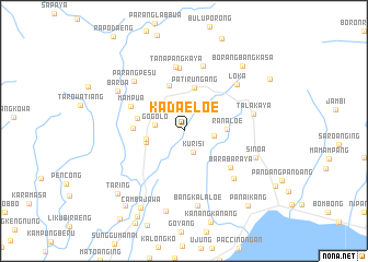 map of Kadaeloe