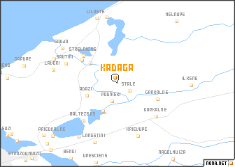 Kadaga (Latvia) map - nona.net