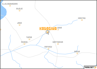 map of Kadagiwa