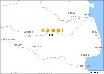 map of Kadahanan