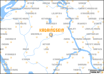 map of Kadaingsein