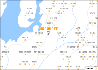 map of Kadakofe
