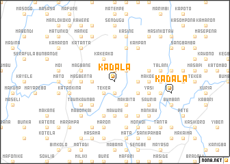 map of Kadala