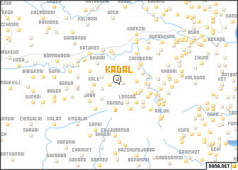 map of Kadāl