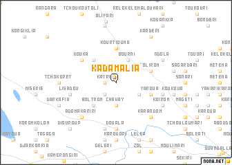 map of Kadamalia