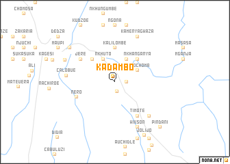 map of Kadambo