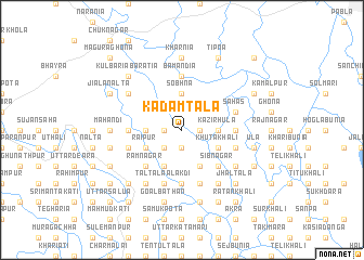 map of Kadamtala