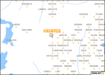 map of Kadange