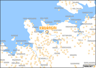 map of Kadang-ni