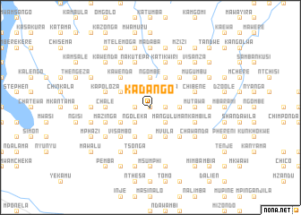 map of Kadango