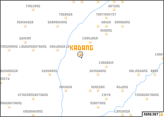 map of Kadang