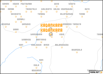 map of Kadankara
