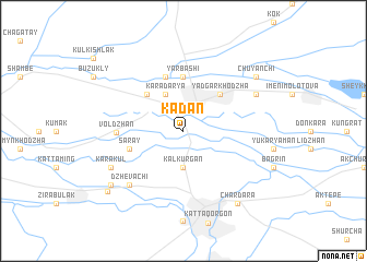 map of Kadan