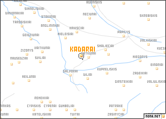 map of Kadarai