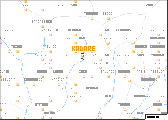 map of Kadare