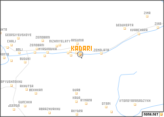 map of Kadari