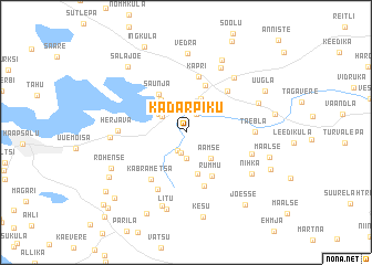 map of Kadarpiku