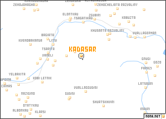 map of Kadasar